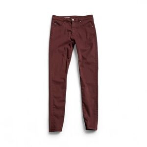 AG Adriano Goldschmied Deep Red Jeans